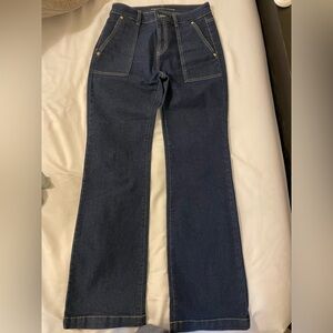 Michael Kors Navy Flare Jeans
